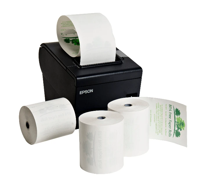 Buy Wholesale China Thermal Paper Till Roll 80x80 Thermal Paper Jumbo Roll  55gsm Roll Paper For Printer & Thermal Paper at USD 700